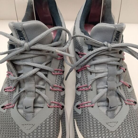 NIKE Quest Athletic Running Shoes Gray & Pink Women's Sz 8.5 - Picture 6 of 14